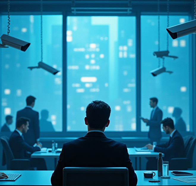 Image of: The Orwellian Workspace
