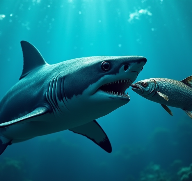 Image of: Shark Eats Phish